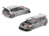 1/64 Poprace Honda Pandem Civic EG6 V1.5 (Raw Metal Silver) Diecast Car Model
