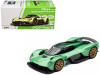 1/64 Poprace Aston Martin Valkrie Iridescent Emerald Green Diecast Car Model