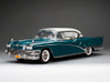 1/18 Sunstar 1958 Buick Limited Riviera Coupe (Glacier White & Dark Turquoise Poly Blue) Diecast Car Model