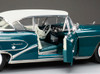 1/18 Sunstar 1958 Buick Limited Riviera Coupe (Glacier White & Dark Turquoise Poly Blue) Diecast Car Model