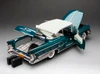 1/18 Sunstar 1958 Buick Limited Riviera Coupe (Glacier White & Dark Turquoise Poly Blue) Diecast Car Model