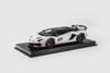 1/18 Runner Lamborghini Aventador SVJ Spider with Removable Top (White with Red Accent) Car Model Limited 25 Pieces