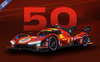 1/18 BBR 2025 Ferrari 499P #50 24H Le Mans Fuoco Nielsen Molina Car Model