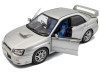 1/18 Solido 2003 Sbaru Impreza WRX STi Premium Silver Effect Diecast Car Model