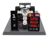 1/18 Spark 2025 Formula 1 Oracle Red Bull Racing RB21 Winner Japanese GP #1 Max Verstappen With Pit Board Car Model