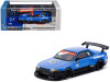 1/64 Tarmac Works Nissan Skyline (R32) Widebody Designed by Jon Sibal (Blue) Tarmac Works 10th Anniversary Diecast Car Model