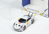 1/64 Minichamps 2024 Porsche 911 (992) GT3 RS (White with Yellow Accents) Diecast Car Model