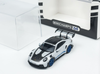 1/64 Minichamps 2024 Porsche 911 (992) GT3 RS Weissach Package (Grey with Blue Wheels) Diecast Car Model