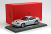 1/18 BBR 1996 Ferrari 550 Maranello Ex Schumacher (Silver Nurburgring with Red Interior) Car Model