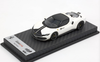 1/43 BBR Ferrari 296 Assetto Fiorano (Matte Fuji White with Black Roof) Car Model Limited 10 Pieces