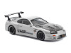 1/64 Poprace Toyota Supra TOP SECRET GT300 (Silver) Diecast Car Model