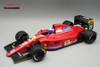 1/18 Tecnomodel Ferrari 642 F1 1991 Imola GP Driver: Alain Prost Raining Tyres Limited Edition Car Model with Driver Figure