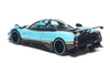 1/18 BBR & Almost Real Pagani Zonda Uno Coupe (Turquoise Blue & Carbon Fiber Diecast Car Model Standard Packaging