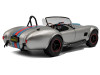 1/18 Solido 1965 Shelby Cobra 427 MKII M Racing Silver Diecast Car Model