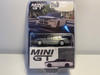 CHASE CAR 1/64 Mini GT BMW i7 xDrive60 (Chrome Silver & Black Sapphire) Diecast Car Model