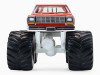 1990 Dodge Ram D250 Monster Truck "Cyborg" Red "Kings of Crunch" Series 16 1/64 Diecast Model Car by Greenlight