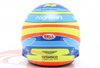1/2 Bell 2025 Formula 1 Fernando Alonso #14 Aston Martin Aramco Helmet Model