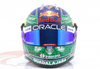 1/2 Schuberth 2024 Formula 1 Sergio Perez Red Bull Racing #11 4th Miami GP Helmet Model