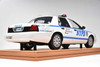 1/18 Vehicle Art Ford Crown Victoria NYPD PCT Police Car Model