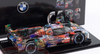 1/43 Dealer Edition 2024 BMW M Hybrid V8 #20 24h LeMans Art Car Julie Mehretu Robin Frijns, René Rast, Sheldon van der Linde Car Model