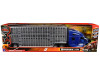 Kenworth T680 Truck Blue Metallic with Livestock Trailer Chrome "Long Haul Trucker" Series 1/32 Diecast Model by New Ray
