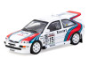1/64 Tarmac Works 1994 Ford Escort RS Cosworth WRC Rallye Sanremo Malcolm Wilson, Bryan Thomas Diecast Car Model