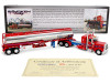 1/64 First Gear Peterbilt® Model 389 with 36” Flat Top Sleeper & Heil® Fuel Tank Trailer Diecast Car Model