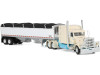 1/64 First Gear Peterbilt® Model 389 with 63” Mid-Roof Sleeper & 43’ Wilson® Pacesetter™ High Sided Grain Trailer   Diecast Car Model