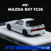1/64 ATS Mazda RX-7 RX7 FC3S (White) Diecast Car Model