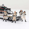 1/64 DBM 1959 Cadillac Ambulance Ecto-1 Ghostbusters Diecast Car Model with Figures (Cream)