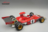 1/18 Tecnomodel Ferrari 312B3-73 1973 Austria GP Driver: Arturo Merzario Car #4 With Driver Limited Edition Car Model