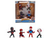 Set of 4 Diecast Figures "Spider-Man" Wave 2 "Metalfigs" Series by Jada Set of 4 Diecast Figures "Spider-Man" Wave 2 "Metalfigs" Series by Jada