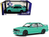 1/18 Solido 1990 BMW E30 M3 Custom "Drift Missile" (Tiffany Blue) Diecast Car Model