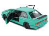 1/18 Solido 1990 BMW E30 M3 Custom "Drift Missile" (Tiffany Blue) Diecast Car Model