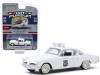 1953 Studebaker Commander Coupe White "Indiana State Police" (Indiana, U.S.A.) "Hot Pursuit" Series 34 1/64 Diecast Model Car by Greenlight