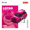 1/64 Cool Car Mini Cooper Lotso Diecast Car Model with Figure