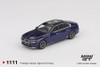 1/64 Mini GT BMW i7 xDrive60 (Tanzanite Blue Metallic) Diecast Car Model