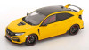 1/18 OTTO 2020 Honda Civic Type-R Euro Spec (Sunlight Yellow) Car Model
