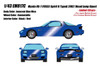 1/43 Makeup 2002 Mazda RX7 RX-7 (FD3S) Spirit R Type A with Head Lamp Open (Innocent Blue Mica) Car Model
