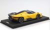 1/18 BBR Ferrari SP3 Daytona 599+1 Spider Closed Top (Modena Yellow & Carbon Fiber) Car Model Limited 99 Pieces