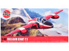 Level 2 Model Kit Folland Gnat T.1 Fighter Aircraft with 2 Scheme Options 1/48 Plastic Model Kit by Airfix