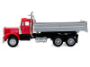Peterbilt Dump Truck with Red Cab 1/87 (HO) Plastic Model by Promotex Peterbilt Dump Truck with Red Cab 1/87 (HO) Plastic Model by Promotex