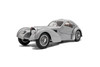 1/18 Solido 1937 Bugatti Atlantic Type 57 SC (Matte Silver) Diecast Car Model
