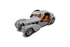 1/18 Solido 1937 Bugatti Atlantic Type 57 SC (Matte Silver) Diecast Car Model
