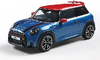 1/43 Solido 2023 Mini Cooper John Cooper Works JCW Island Blue Metallic Diecast Car Model