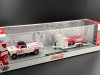 CHASE CAR 1/64 M2 Machines 1969 Ford F-100 Ranger 4X4 & 1990 Ford Mustang GT Coca-Cola Diecast Car Models