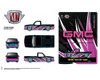 1/64 M2 Machines 1989 GMC Sierra 1500 (Custom Black Pink) Diecast Car Model