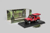 1/64 Autobots Models Toyota Land Cruiser J70, LC79 Single Cabin Pickup (Red) Diecast Car Model