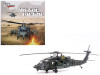 DAMAGED AS-IS Sikorsky MH-60L Black Hawk Helicopter "91-26363 Gunslinger" United States Army 1/72 Diecast Model by Panzerkampf