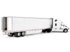 1/64 First Gear Freightliner® Fifth Generation Cascadia® Raised Roof Sleeper & 53’ Utility® Trailer with Skirts (White) Diecast Model